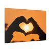 91638-5.jpg Heart Hands Frame the Sun Standard Canvas