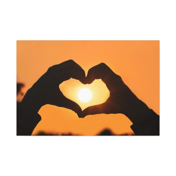 91638-6.jpg Heart Hands Frame the Sun Standard Canvas