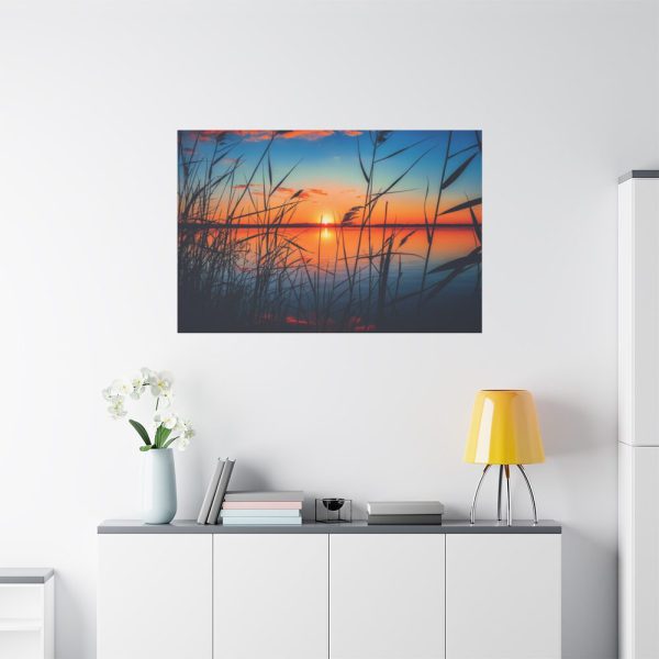 91638-67.jpg Scenic View Of The Lake Standard Canvas