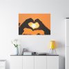91638-7.jpg Heart Hands Frame the Sun Standard Canvas