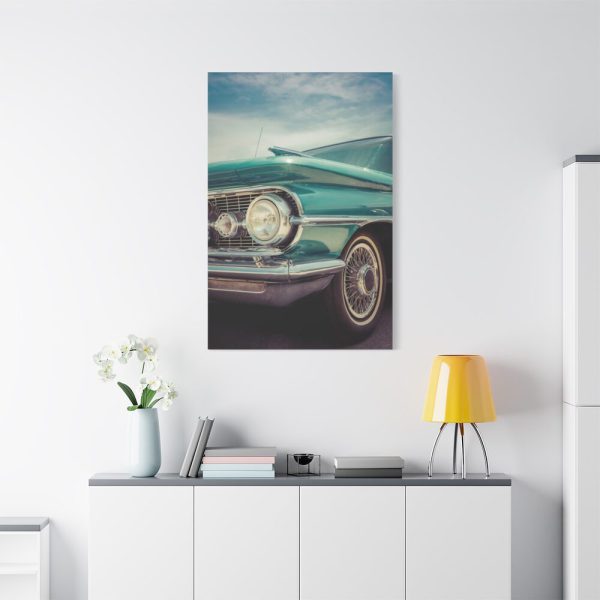 91655-2.jpg Close Up of a Vintage Car Standard Canvas