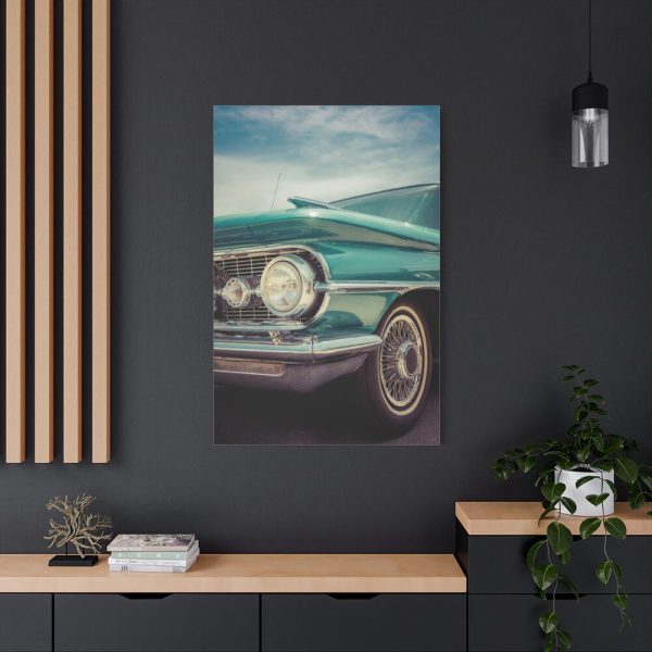 91655-3.jpg Close Up of a Vintage Car Standard Canvas