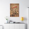 91655-37.jpg Poppy in Cornfield Standard Canvas