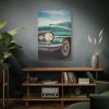 91655-4.jpg Close Up of a Vintage Car Standard Canvas