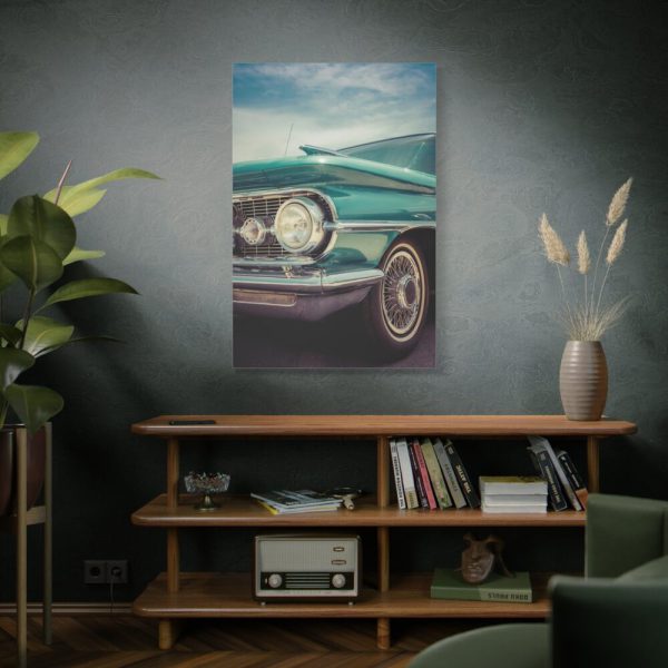 91655-4.jpg Close Up of a Vintage Car Standard Canvas