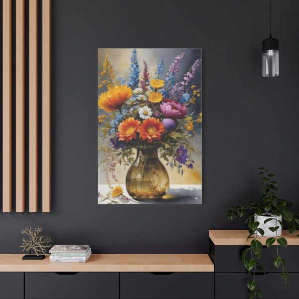 91655-43.jpg Wildflowers Still Life Art Standard Canvas