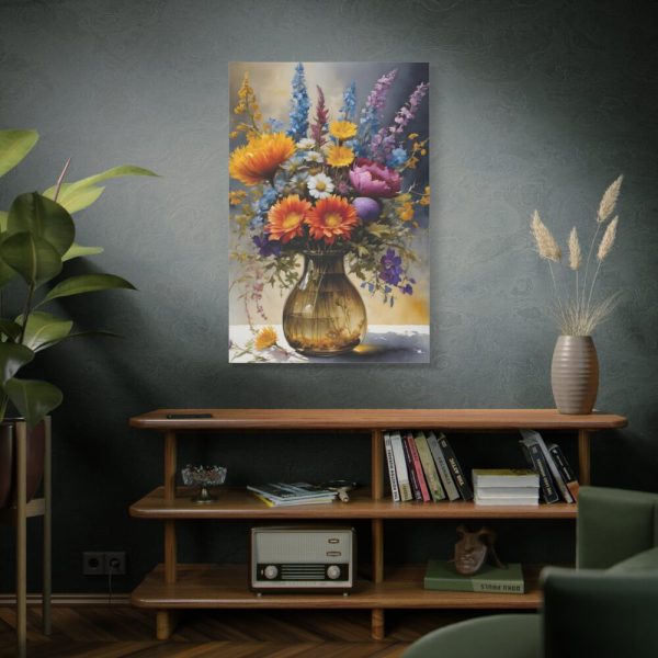 91655-44.jpg Wildflowers Still Life Art Standard Canvas