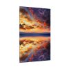 91655-5.jpg Water Reflection Sunset Standard Canvas