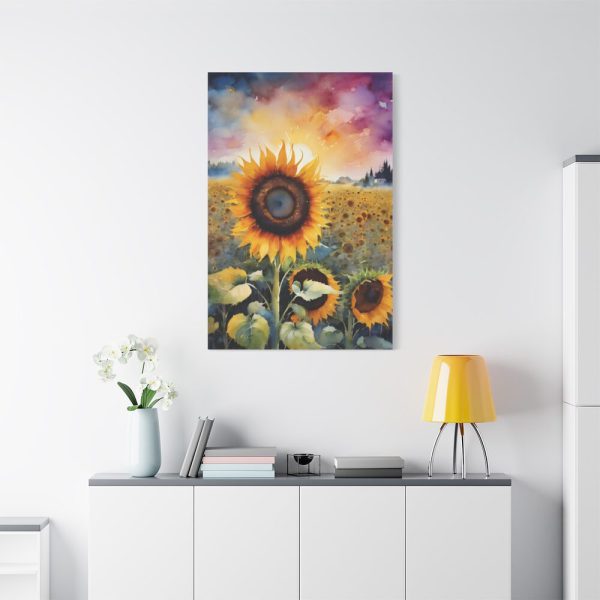 91655-57.jpg Sunflowers Nature Standard Canvas