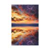 91655-6.jpg Water Reflection Sunset Standard Canvas