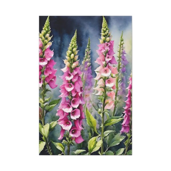 91655-61.jpg Foxglove Wildflowers Standard Canvas
