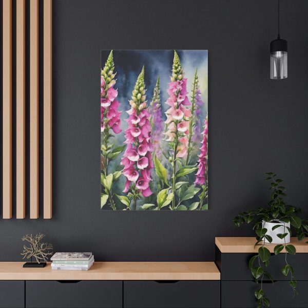 91655-63.jpg Foxglove Wildflowers Standard Canvas