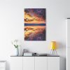 91655-7.jpg Water Reflection Sunset Standard Canvas