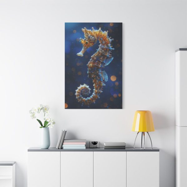 91655-87.jpg Seahorses in Ocean Water Standard Canvas