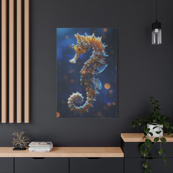 91655-88.jpg Seahorses in Ocean Water Standard Canvas