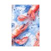 Seamless Lobster Nautical Standard Canvas