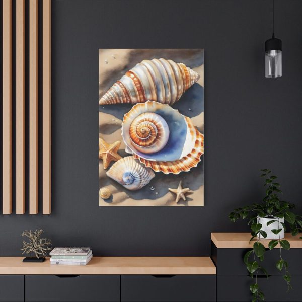 91655-98.jpg Starfish Sand Beach Art Standard Canvas