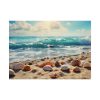 Sandy Beach With Seashells II Poster