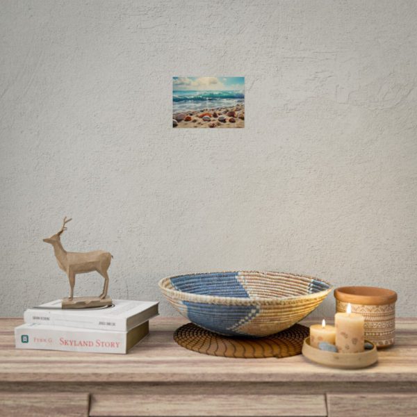 Sandy Beach With Seashells II Poster