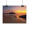 Sunrise Sleeping Giant Seascape Poster