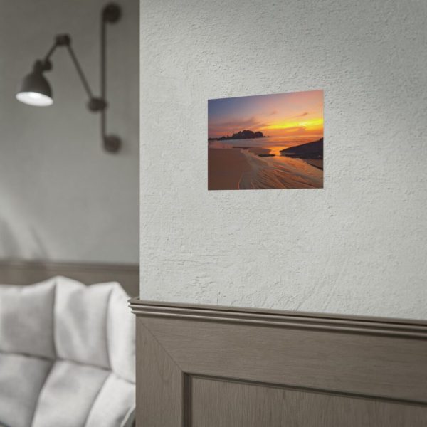 Sunrise Sleeping Giant Seascape Poster