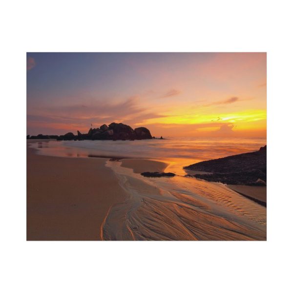 Sunrise Sleeping Giant Seascape Poster