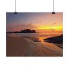 Sunrise Sleeping Giant Seascape Poster