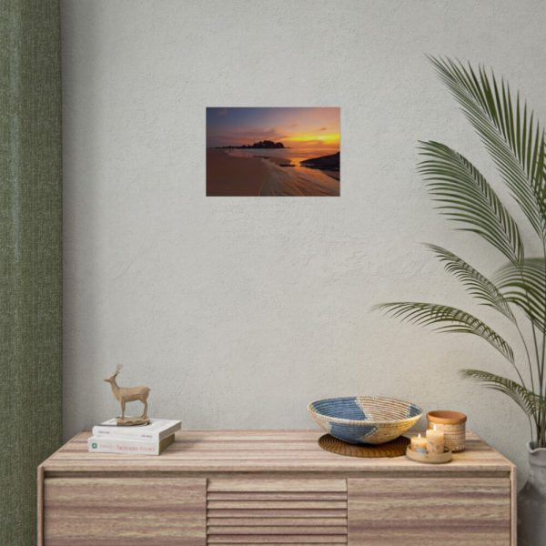 Sunrise Sleeping Giant Seascape Poster