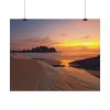 Sunrise Sleeping Giant Seascape Poster