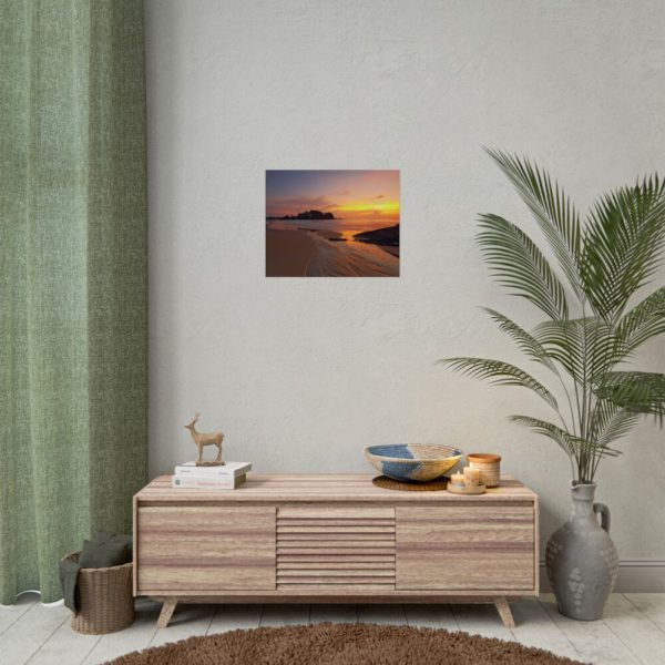 Sunrise Sleeping Giant Seascape Poster
