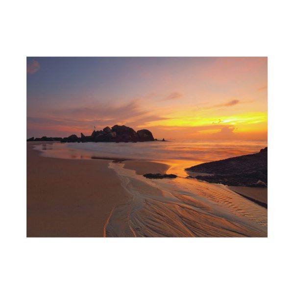 Sunrise Sleeping Giant Seascape Poster