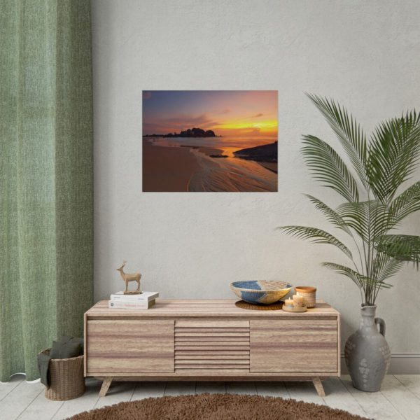 Sunrise Sleeping Giant Seascape Poster