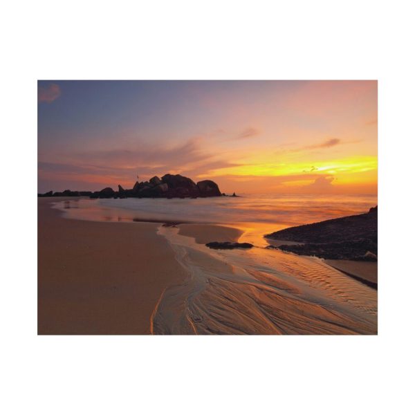 Sunrise Sleeping Giant Seascape Poster
