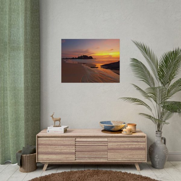 Sunrise Sleeping Giant Seascape Poster