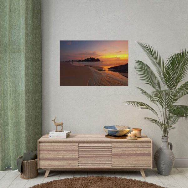 Sunrise Sleeping Giant Seascape Poster