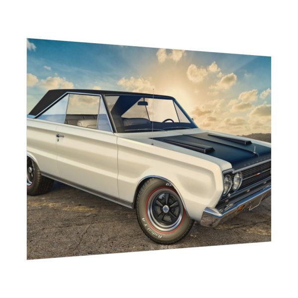Plymouth Classic Car Poster