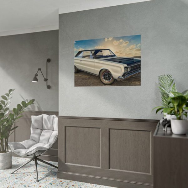 Plymouth Classic Car Poster