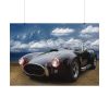 Oldtimer Cobra Car Poster