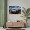 Oldtimer Cobra Car Poster