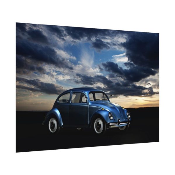 Historically Old Car Poster