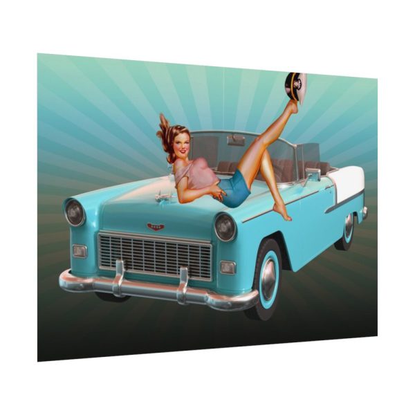 92408-172.jpg Retro Car Poster