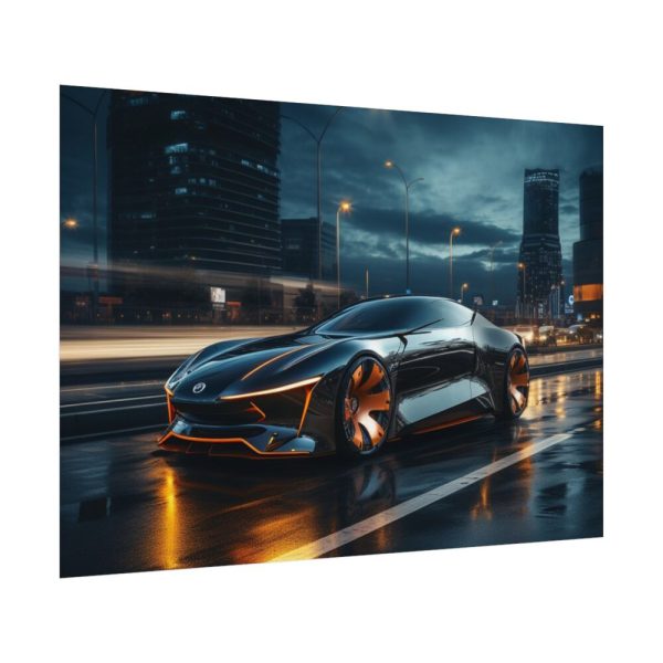 Futuristic Sports Car I Poster