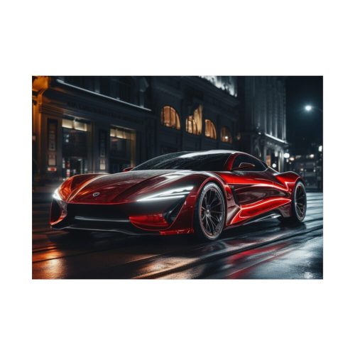 Futuristic Sports Car II Poster