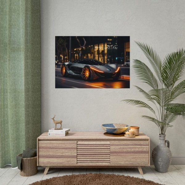 Futuristic Sports Car III Poster