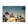 92408-215.jpg Silhouettes of a Basketball Court Poster