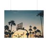 92408-216.jpg Silhouettes of a Basketball Court Poster