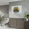 92408-254.jpg Vintage Yellow Car Poster