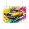 92408-261.jpg Hand-Painted Artistic Vintage Car Poster