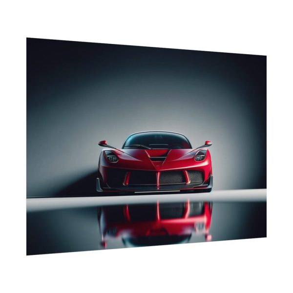 92408-282.jpg Sleek Red Sports Car Poster