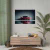 92408-283.jpg Sleek Red Sports Car Poster